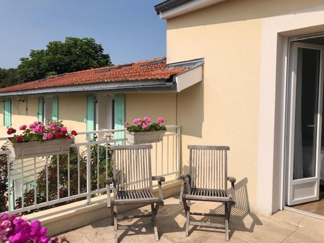Bed and Breakfast Chez Pascale Et Patrick Mios Esterno foto